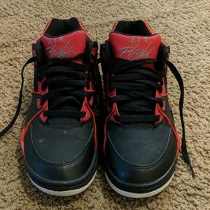 Nike air flight black and red
